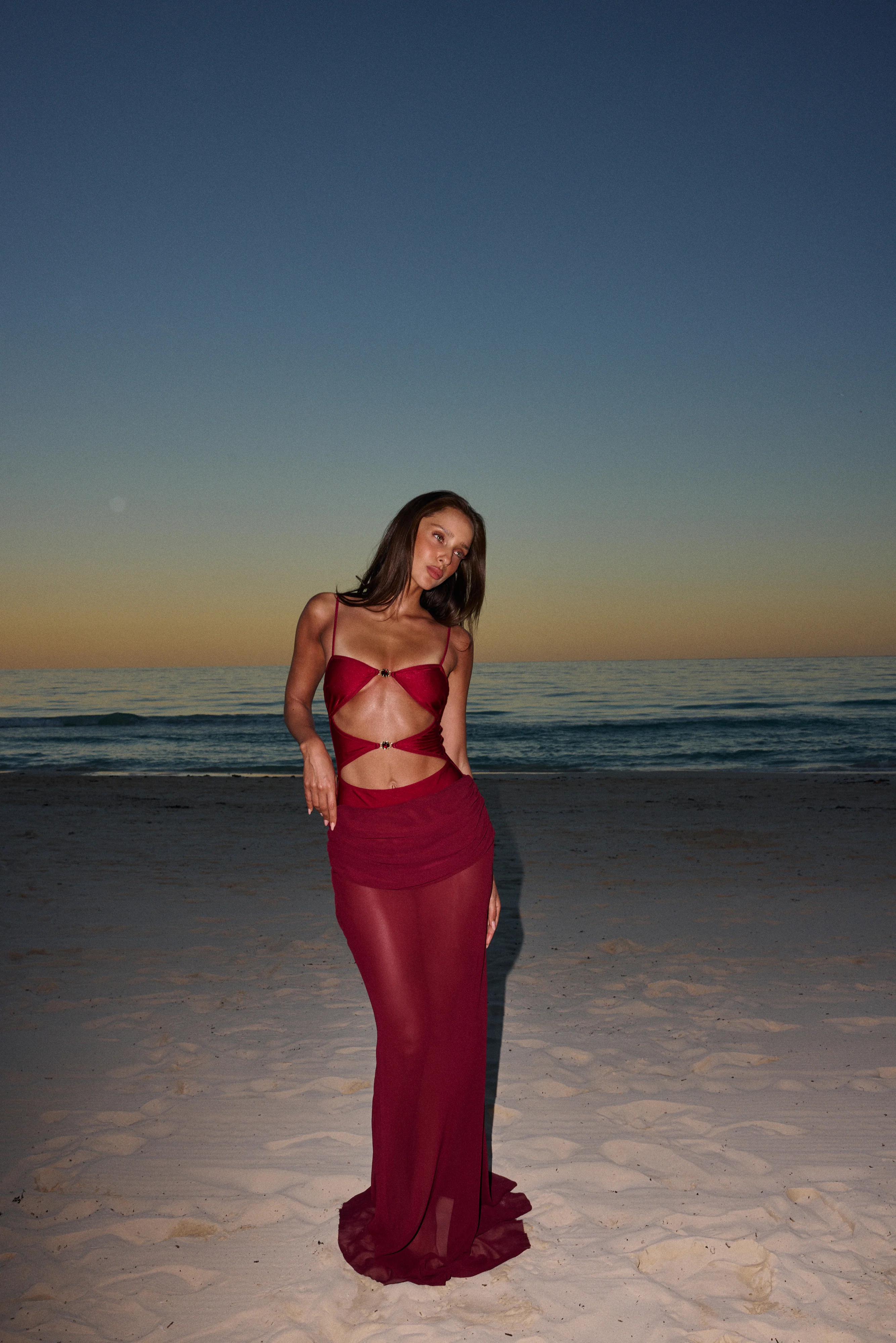 ADELINA VOLCANIC GEM - MAXI SKIRT - Image 3