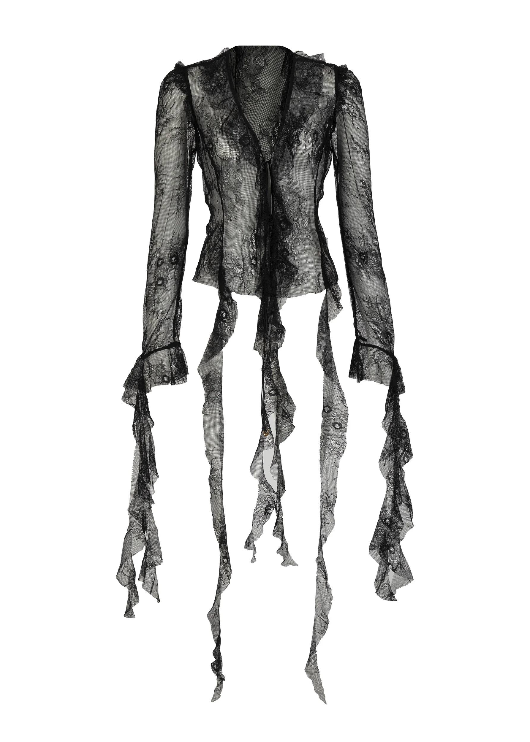 ALANA BLACK LACE - SHIRT - Image 6