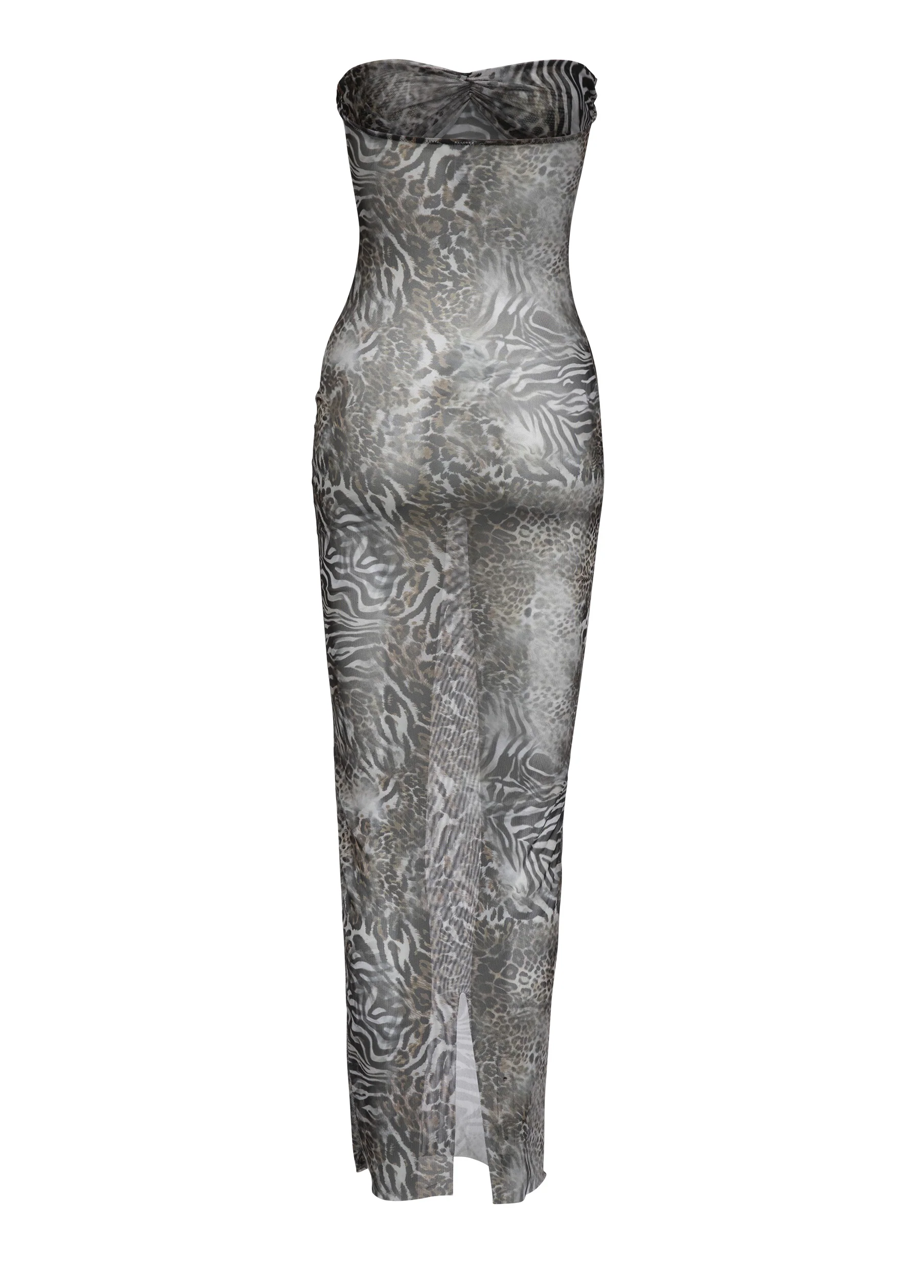 ALICE ANIMAL - STRAPLESS DRESS - Image 4