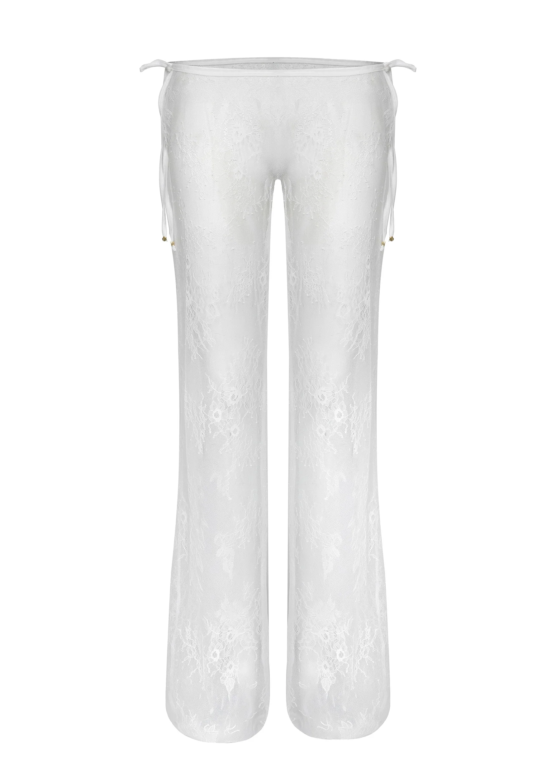 ALLEN WHITE LACE - PANTS - Image 5