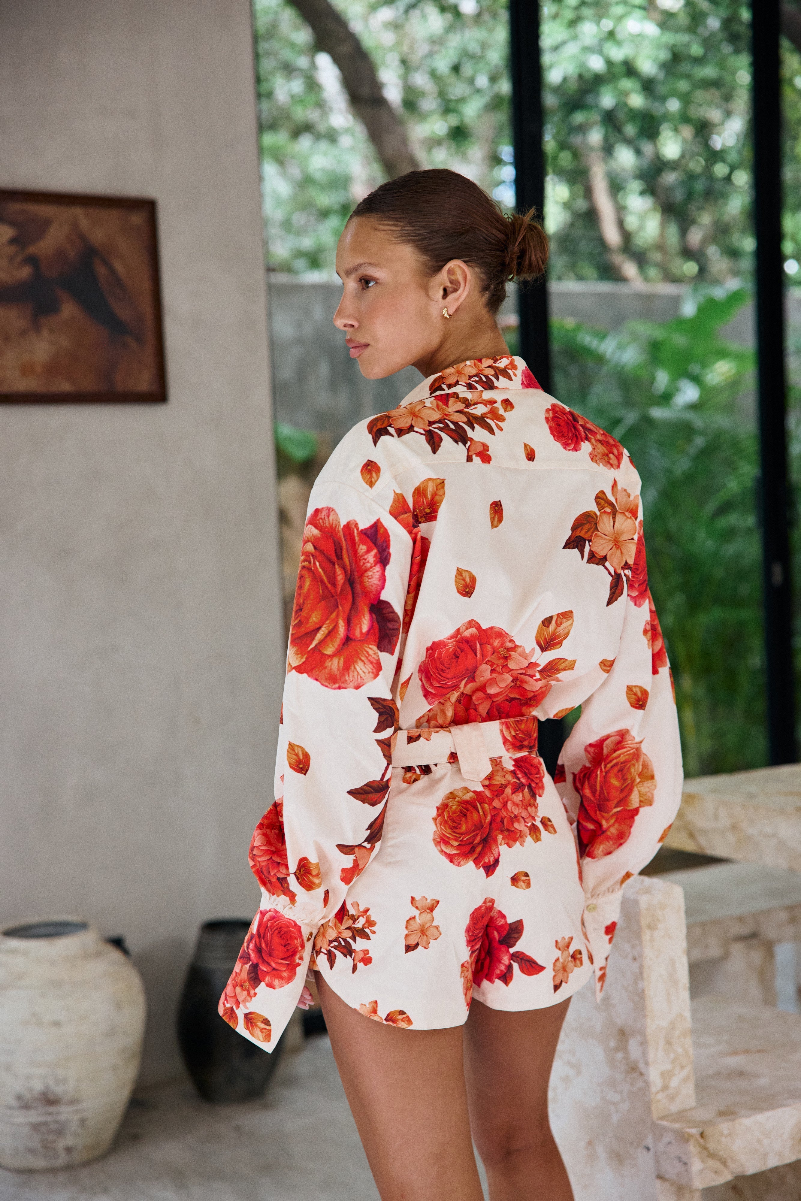 LAVANDA ROMANTIC FLOWERS - SHIRT - Image 3