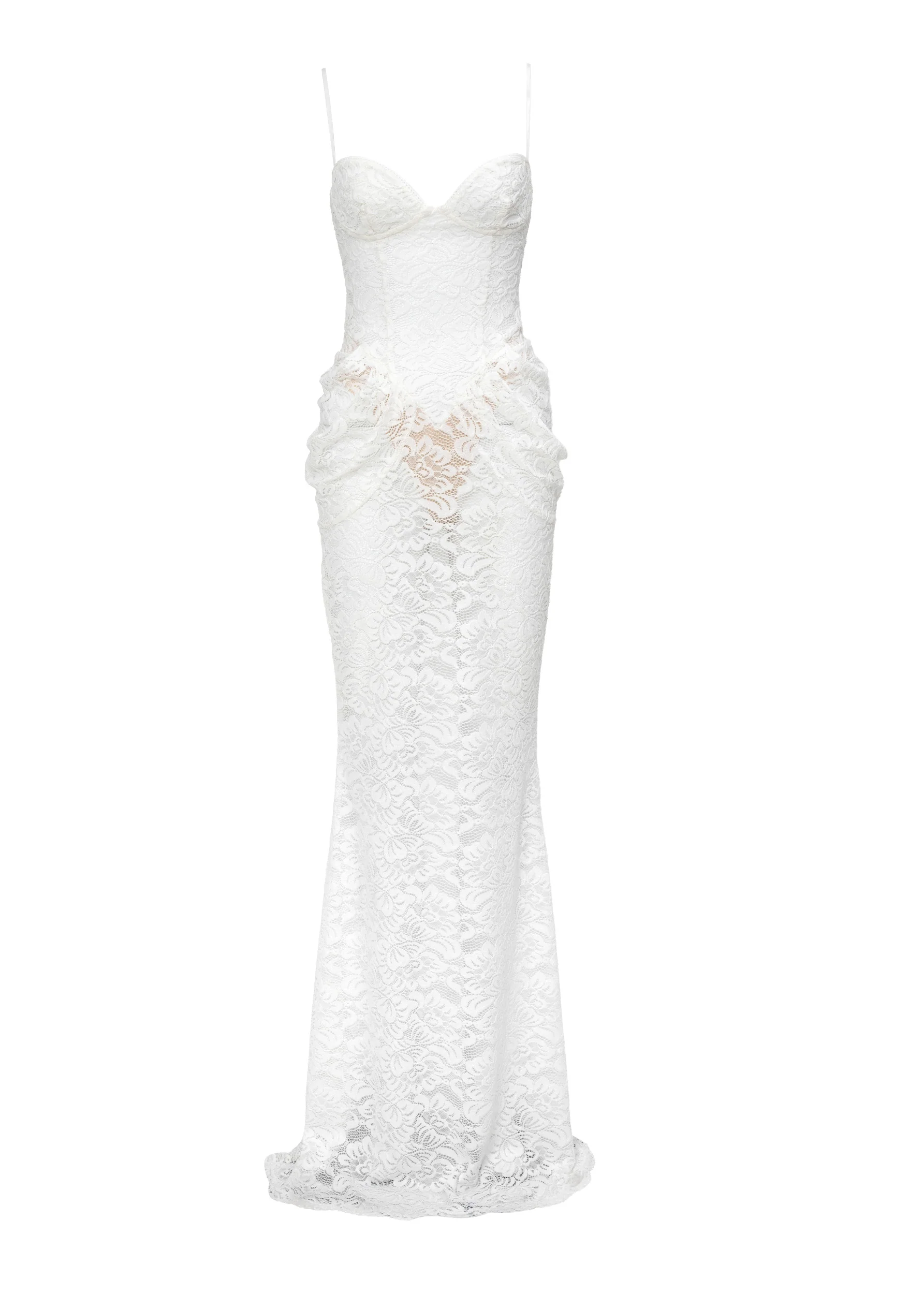 VECNA WHITE LACE - MAXI DRESS - Image 7